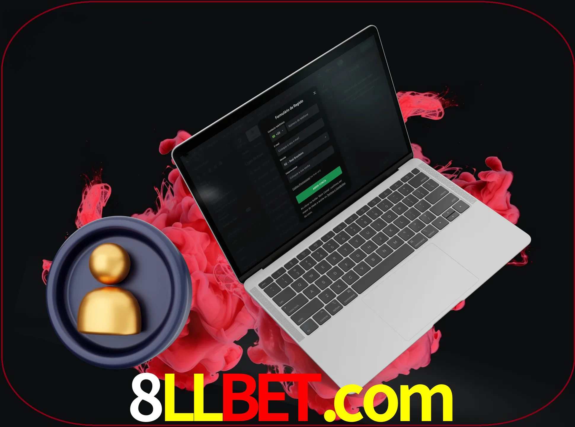 No cabeçalho do site 8llbet, clique no botão que o levará a um formulário especial onde terá de introduzir as suas informações actuais.