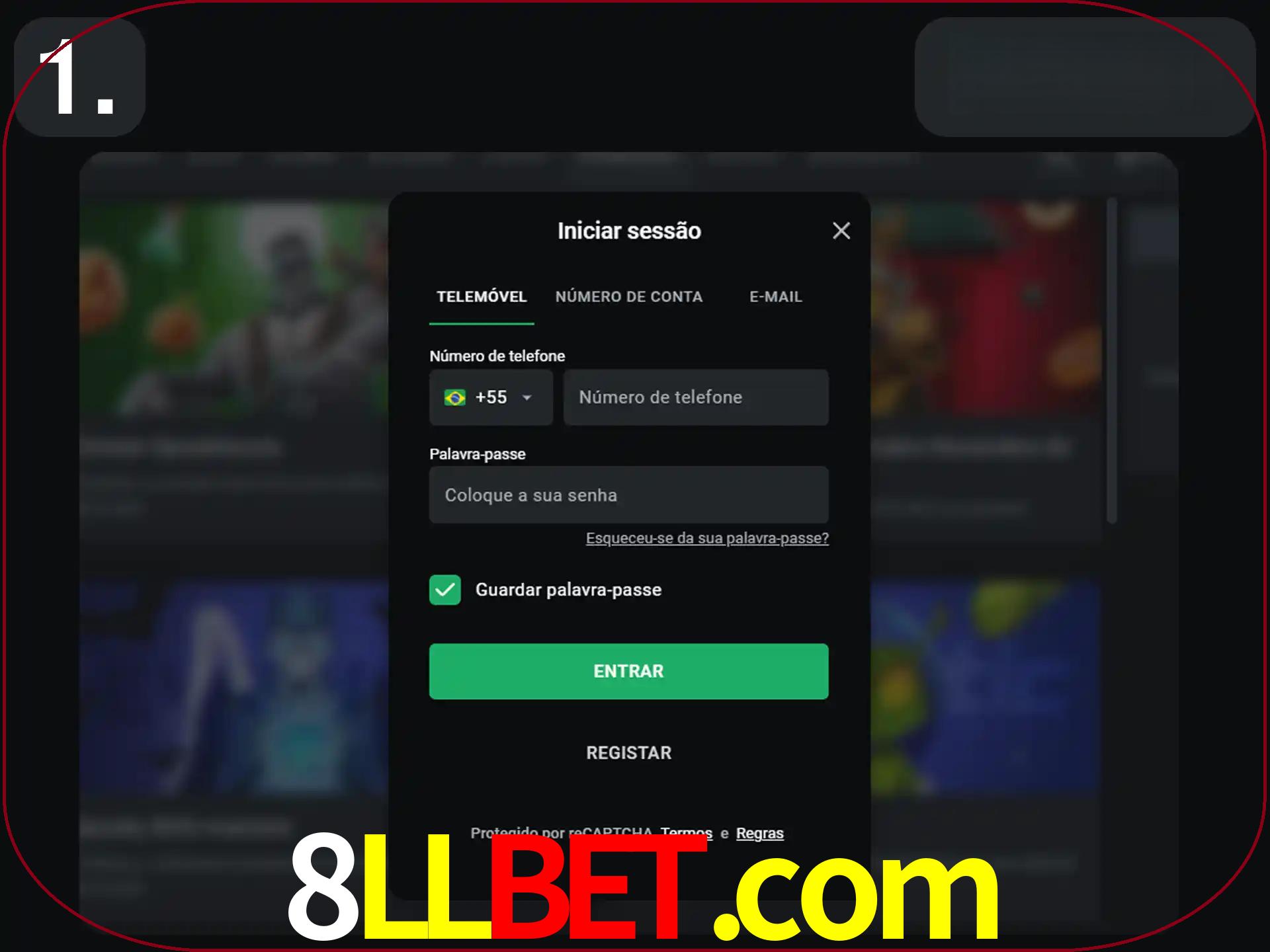 Acesse o site.